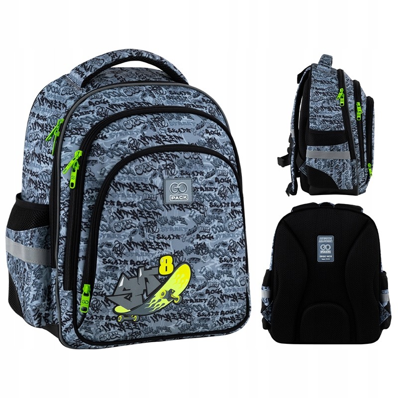 Školský batoh GoPack GO25-2606S-5 pre prvákov, ergonomický a odolný